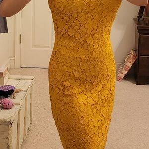 Honey Crochet Halter Dress